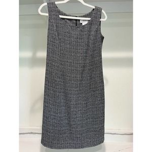 Danny & Nicole Tweed Sleeveless Dress Suit Dress size 4 Petite‎